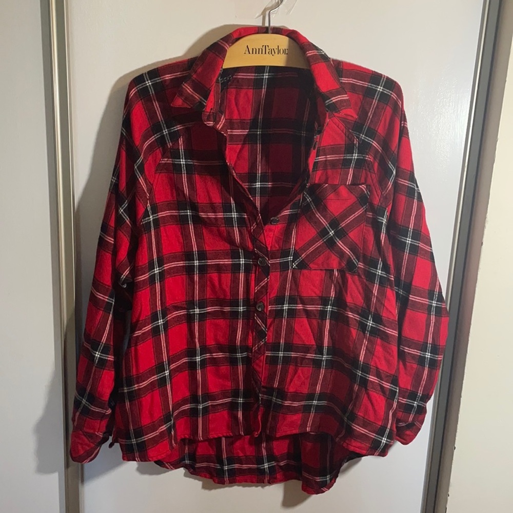 Plaid Shirt Button Down